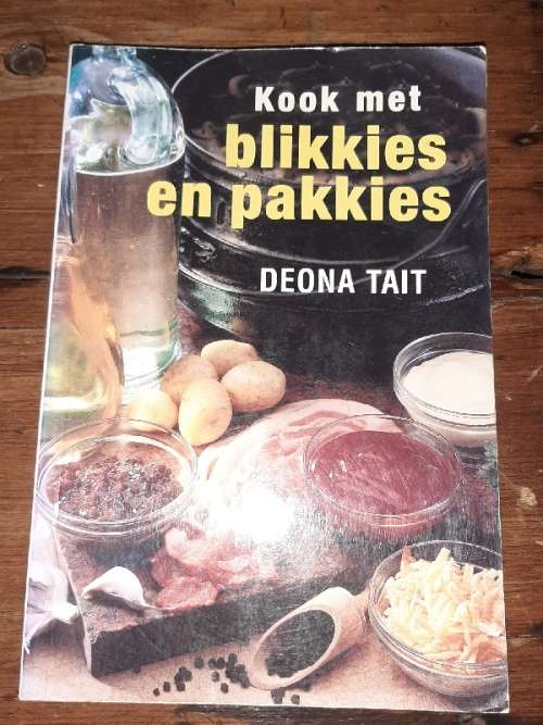 Kook met blikkies en pakkies - Deona Tait