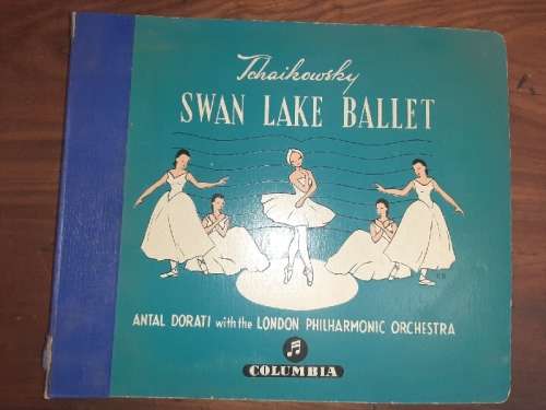 Tchaikowsky Swan Lake Ballet with London Philharmonic Orchestra - 4 LP's in beautiful set