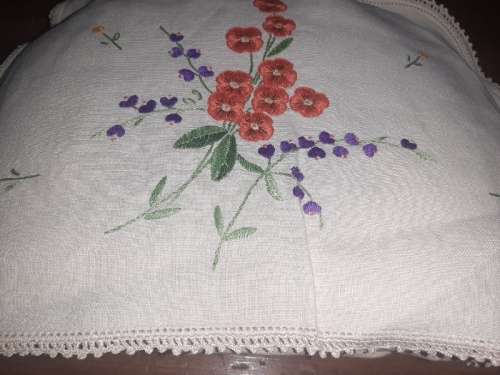 Beautiful Vintage Embroidered Teapot Cover / Teapot Cozy