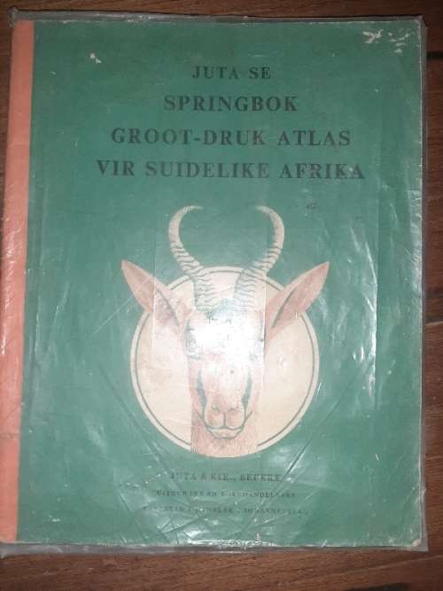Juta se Springbok Groot-Druk Atlas vir Suidelike Afrika