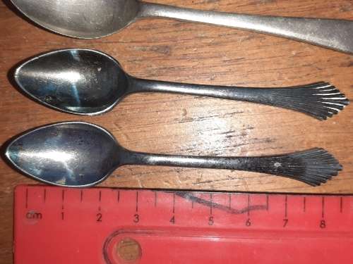 3 x Small Spoons - Salt Spoons