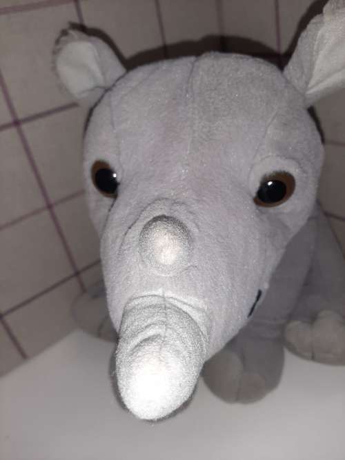 Animal Planet Stuffed Animal - Rhino - Soft Toy