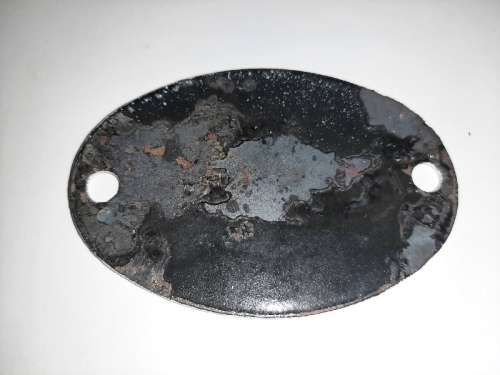 Vintage Enamel Number 289