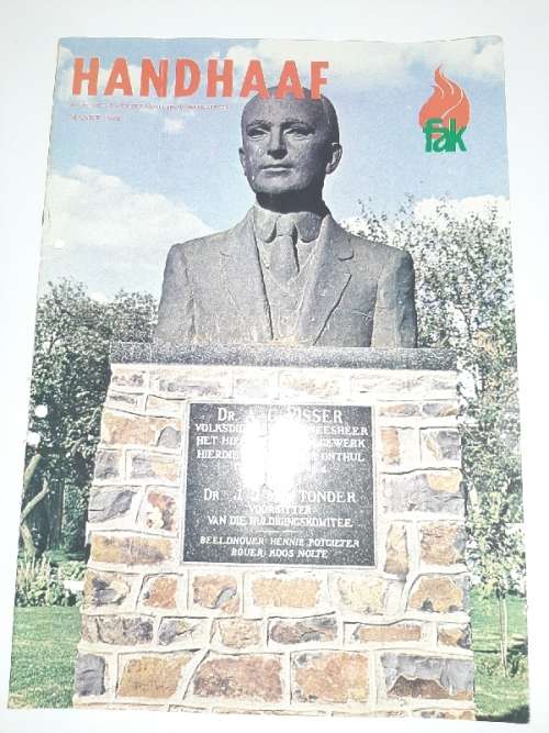 Handhaaf - Tydskrif van FAK - 1978 - AG Visser herdenking uitgawe