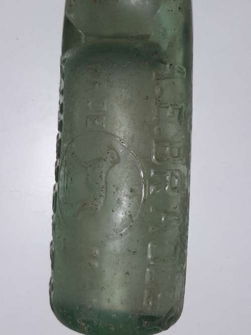 Vintage A.E. Bradley Marble Bottle - Kimberley