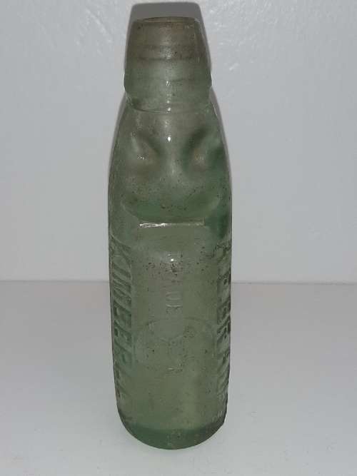 Vintage A.E. Bradley Marble Bottle - Kimberley