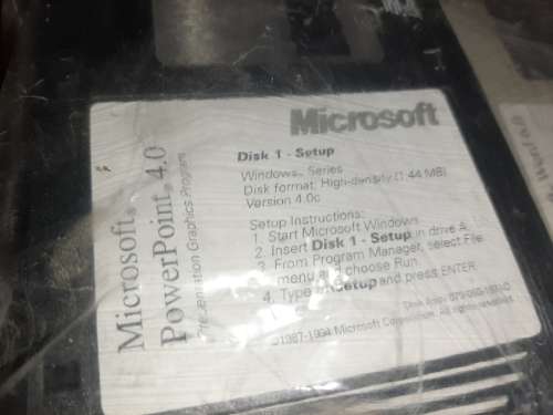 Vintage Microsoft Floppy Disks - 22 Disks