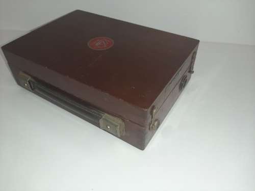 Vintage Hubbard Electrometer - Scientology Meter - In Wooden Box - Interesting Find!!!!