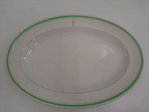 Large Oval Serving Plate - Grindley - Hercules Vitrified - England