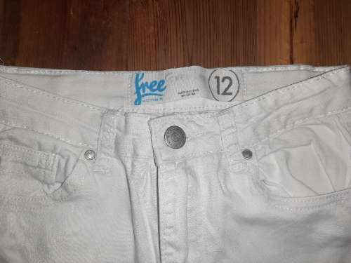 White Cotton On Distressed Look Jeans - Age 12 Years