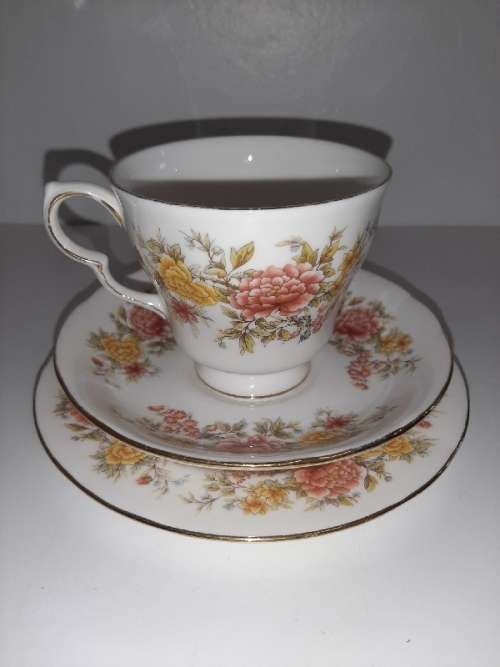 Colclough Bone China Trio - Made in England