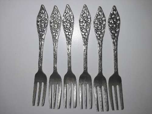 6 x Cake Forks