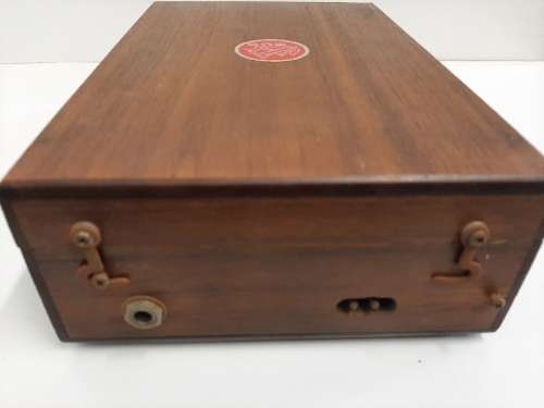 Vintage Hubbard Electrometer - Scientology Meter - In Wooden Box - Interesting Find!!!!