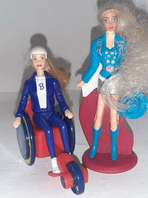 2 x McDonalds Barbie Figurines - Mattel Inc.