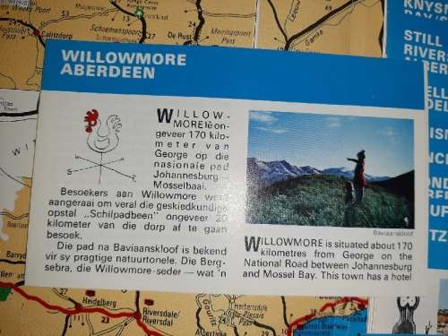 Vintage Information Brochure - Southern Cape - The Garden Route - Interesting Find!!!