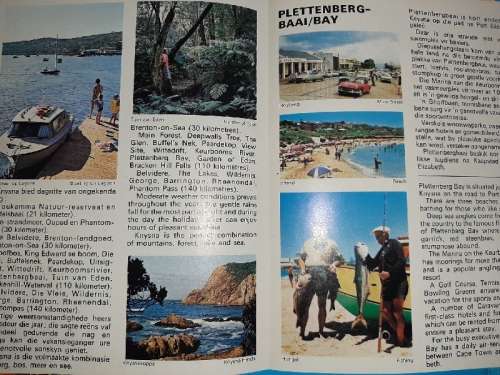Vintage Information Brochure - Southern Cape - The Garden Route - Interesting Find!!!