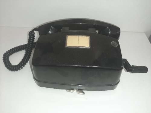 Vintage Hand Crank Telephone