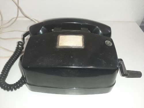 Vintage Hand Crank Telephone