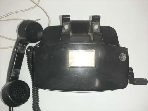 Vintage Hand Crank Telephone