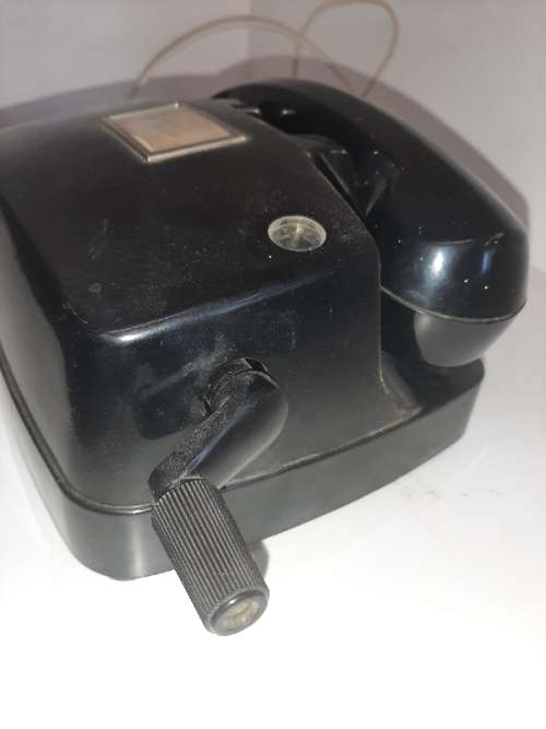 Vintage Hand Crank Telephone