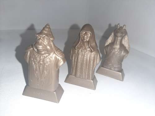3 x Original Star Wars Episode 1 Kellogg's Cereal Collectibles