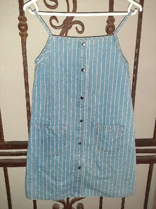 Button Dress - Age 11-12