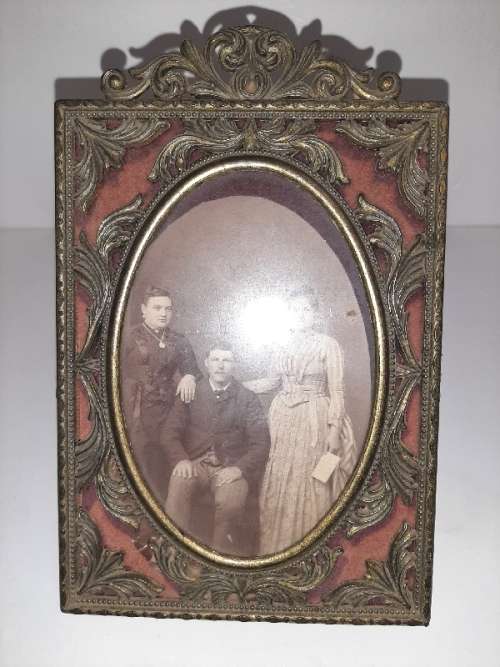 Beautiful vintage brass ornate picture frame - Made in Italy