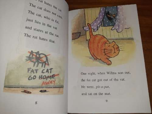 The Fat Cat Sat on the Mat - Nurit Karlin - An I can Read Book
