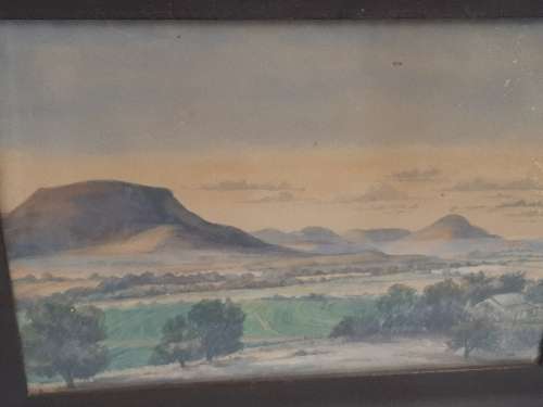 Vintage Painting - F.J. McMillan - Oct 1928
