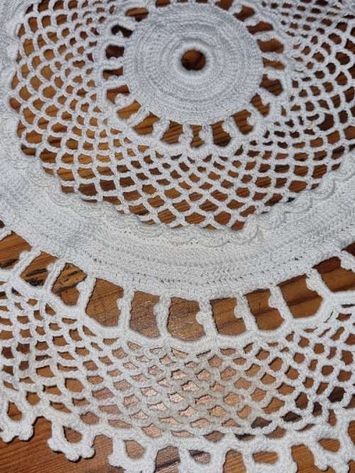 Crochet Doilie with Beautiful detail