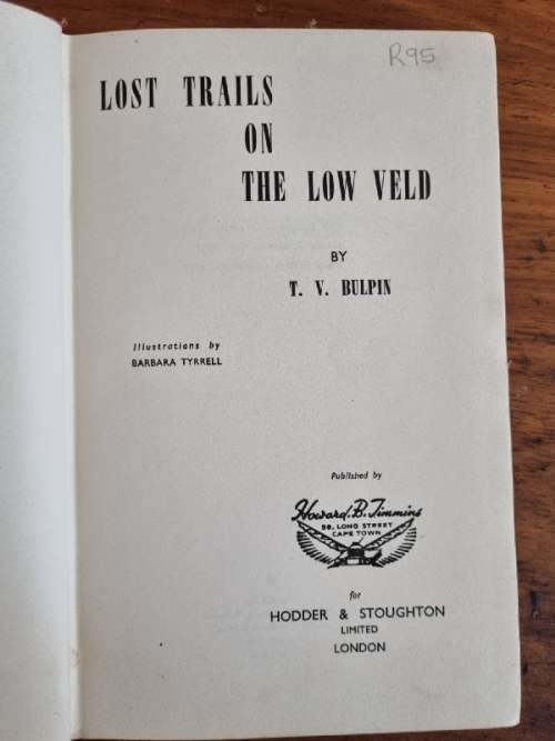 Lost Trails on the Low Veld by T.V. Bulpin