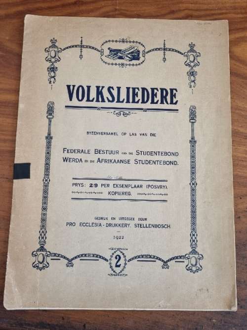 Volksliedere - 1922 - Bladmusiek