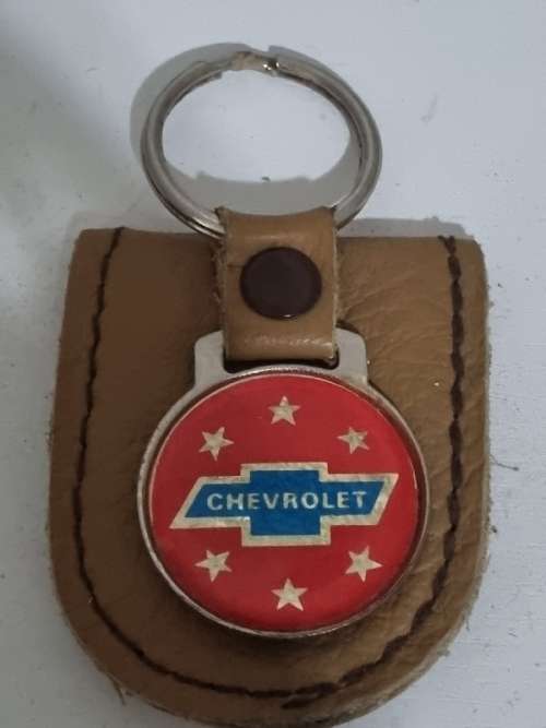 Leather Key Ring / Key holder - Chevrolet