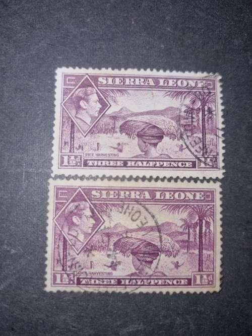 2 x Sierra Leone Stamps