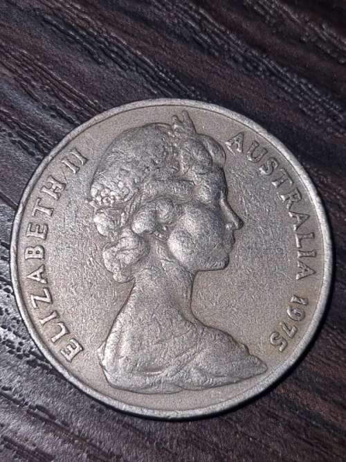 1975 20 cent Australia coin