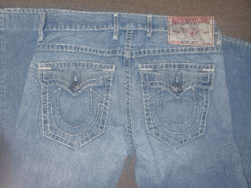 Mens Original True Religion Jeans - Size 36 - Made in USA