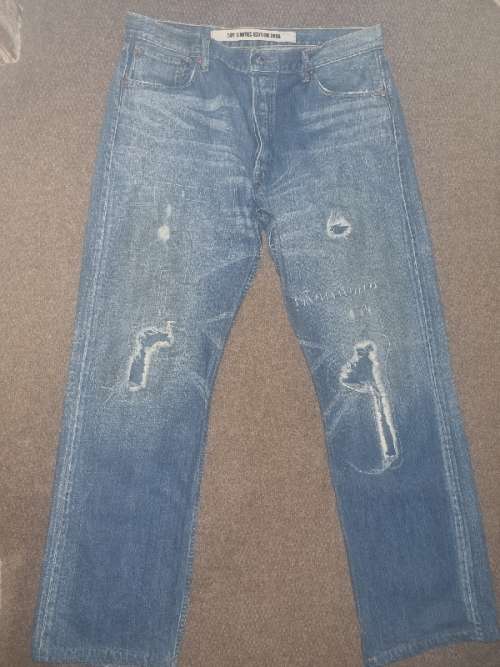 Mens Original Leiv's 501 Limited Edition Jeans - Size 36x32 - See pictures for condition