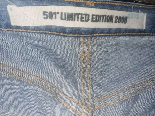 Mens Original Leiv's 501 Limited Edition Jeans - Size 36x32 - See pictures for condition