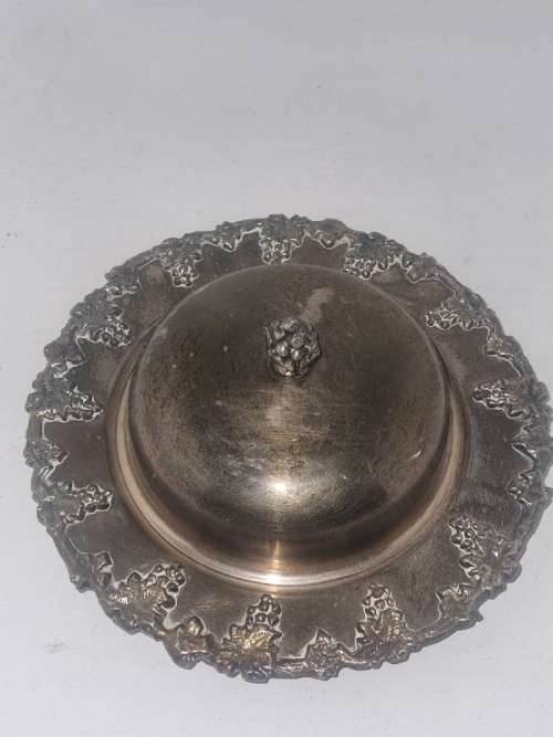 Vintage Seranco EPNS BM Mount Butter Dish