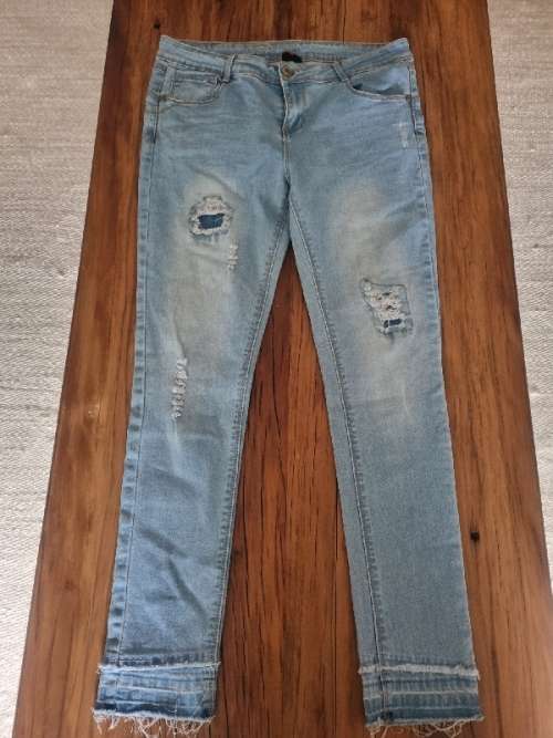 Distressed Jeans - Size 38
