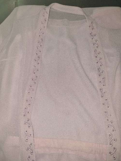 3 Piece Dusty Pink set - Skirt, Top and Jacket - Size M