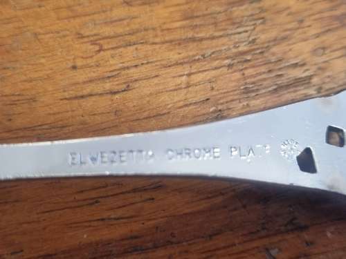 Elwezetta Cake Lifter - Chrome Plate