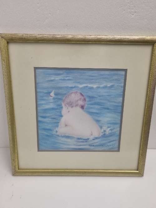 Large Ivan Anderson Print - Framed - Baby