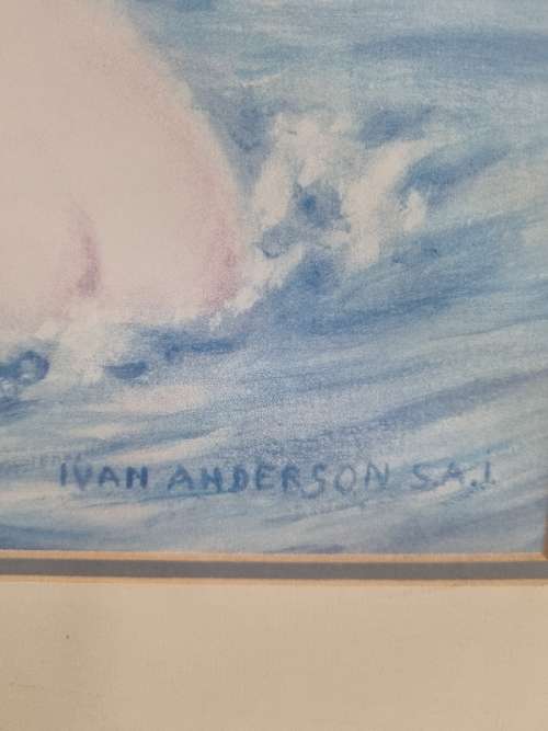 Large Ivan Anderson Print - Framed - Baby