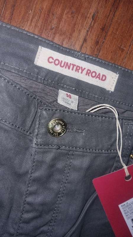 Country Road Grey Pants - Size 10 - New