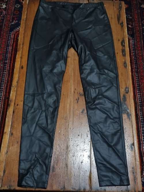 Woolworths Leather Look Leggings - Size S - New