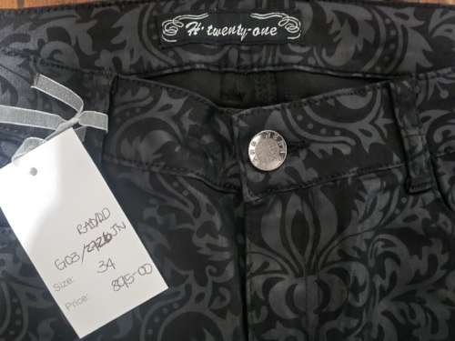 H-twenty one Pants - Black - Size 34 - New