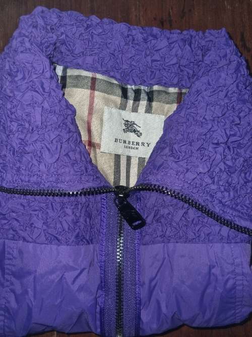 Purple Burberry Jacket - Size 34 - See pictures