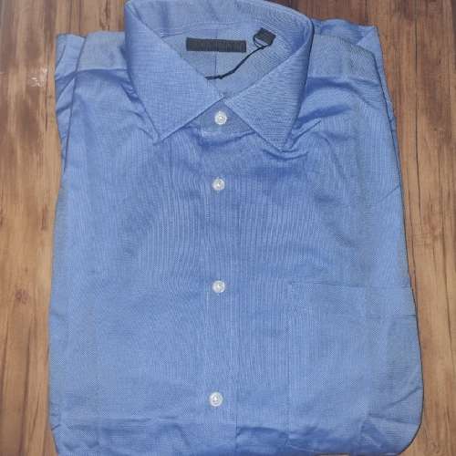 Trenery Blue Long Sleeve Shirt - Size 44 - New