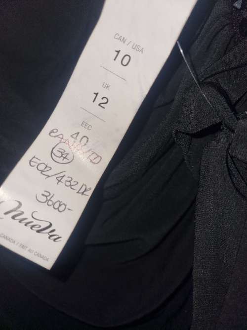 Beautiful Nueva Evening Dress - Black - Size UK12 - New